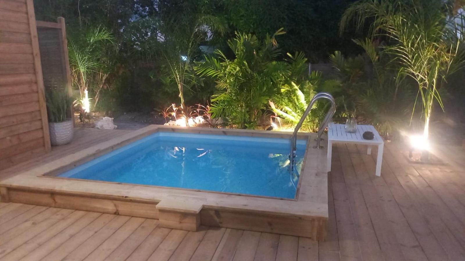 Villa L'Anjou Creole A Sainte Anne En Guadeloupe Avec Piscine Privee Et 2 Chambres Pour 4 Personnes Dış mekan fotoğraf