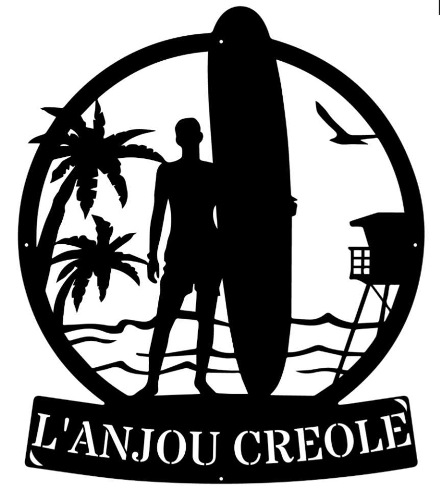 Villa L'Anjou Creole A Sainte Anne En Guadeloupe Avec Piscine Privee Et 2 Chambres Pour 4 Personnes Dış mekan fotoğraf